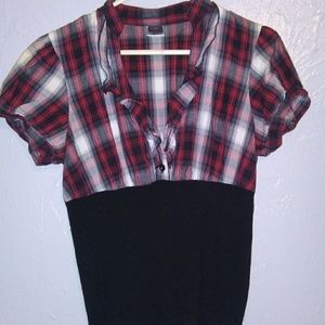 3/$10 Vintage 90's Wrapper girls shirt size XL